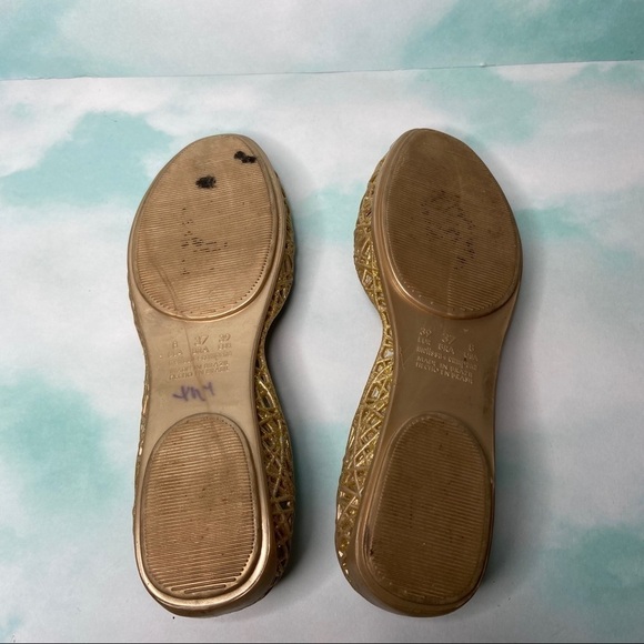 Melissa jelly gold flats - Picture 7 of 7